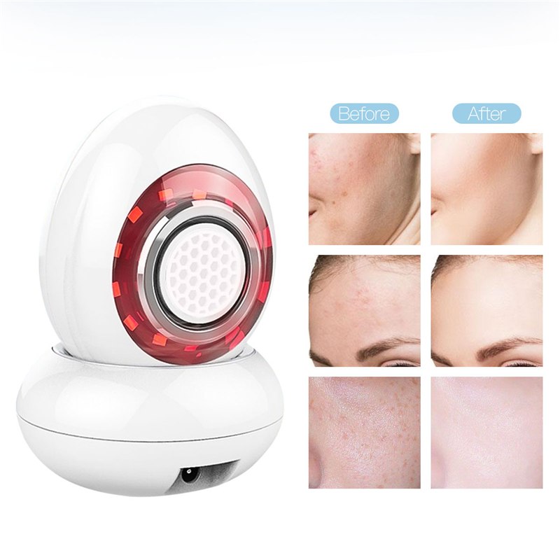 Radio Frequency Facial Care Machine Face Lifting Wrinkle Removal Water Spray LED Photon Rejuvenation Beauty Massage Device P36