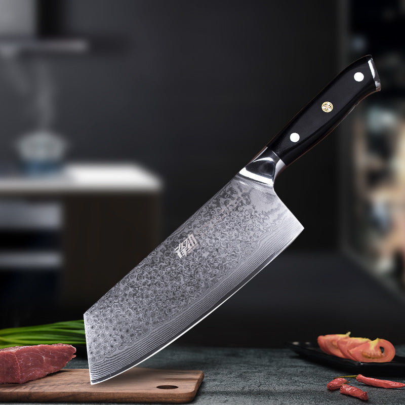 FINDKING 7 Inch Damascus Kitchen Knife Household Slicing Knife Chef Special Knife